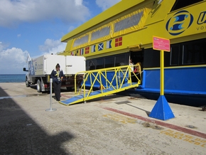 Accessible ferry to mainland