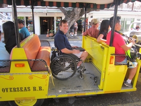 Accessible train tours