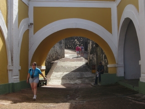 Historical sites have steps, stairs, and extremely steep ramps 