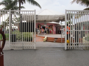 Step-free access to get off the pier